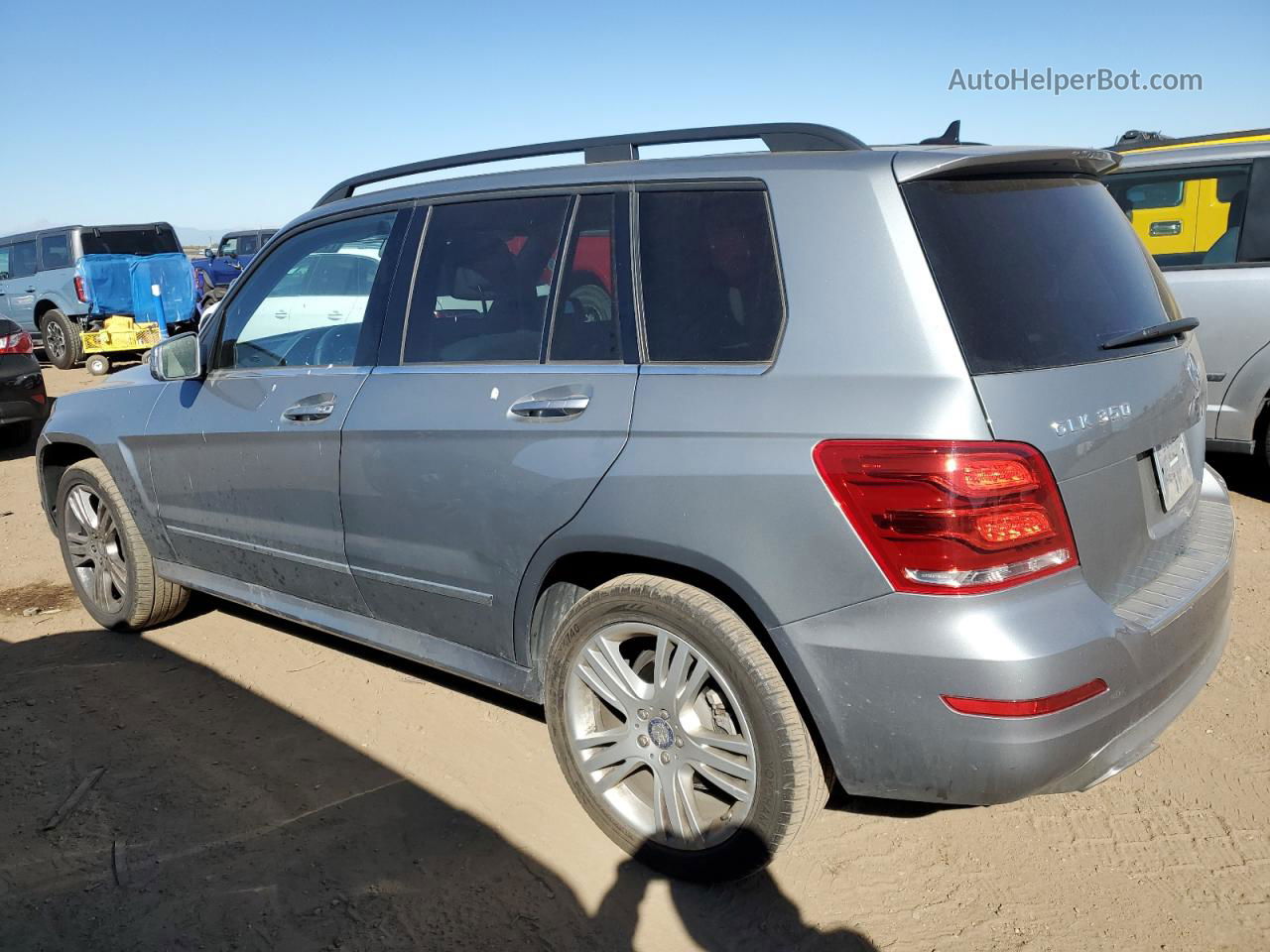 2013 Mercedes-benz Glk 350 4matic Gray vin: WDCGG8JB8DG119303