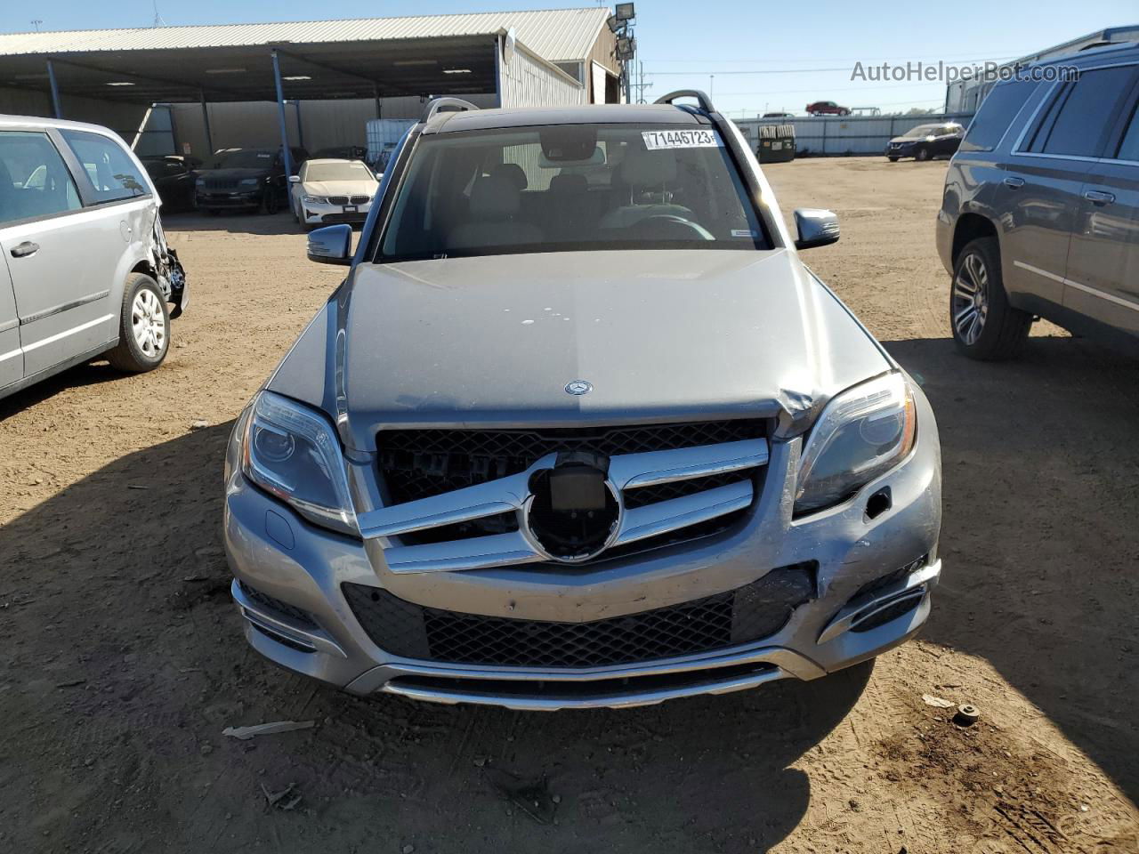 2013 Mercedes-benz Glk 350 4matic Gray vin: WDCGG8JB8DG119303