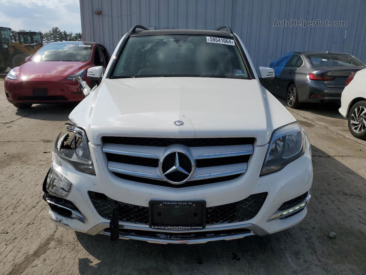 2013 Mercedes-benz Glk 350 4matic Белый vin: WDCGG8JB8DG138692