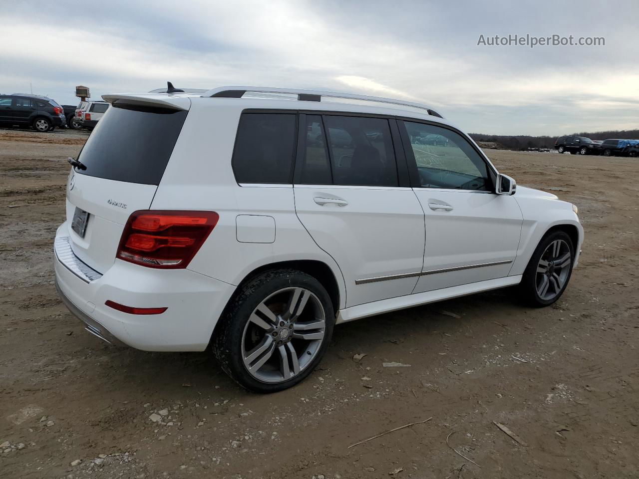 2013 Mercedes-benz Glk 350 4matic White vin: WDCGG8JB9DG018819