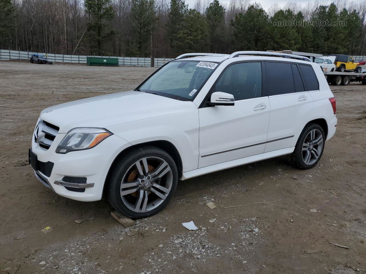 2013 Mercedes-benz Glk 350 4matic Белый vin: WDCGG8JB9DG018819