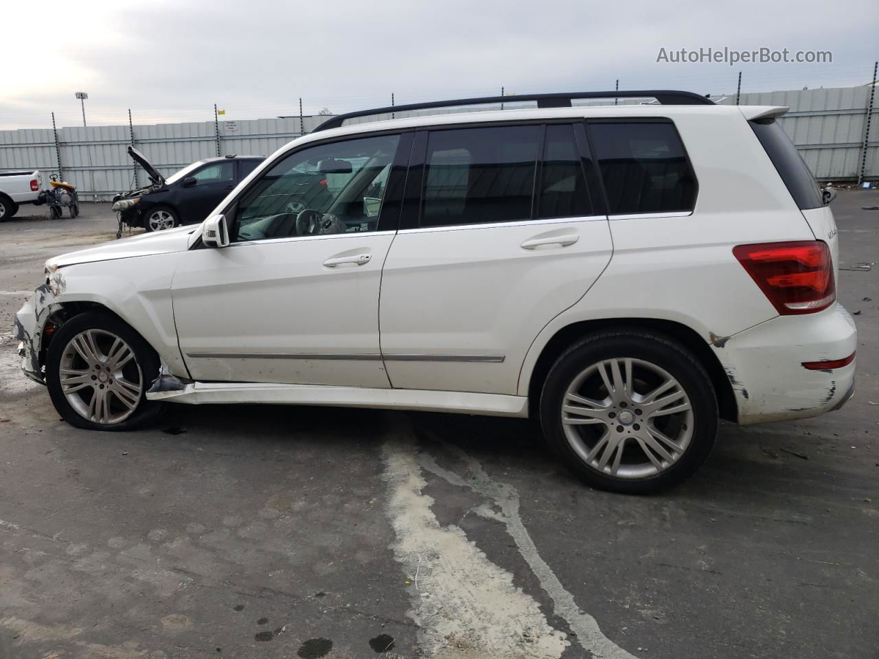 2013 Mercedes-benz Glk 350 4matic White vin: WDCGG8JB9DG022417