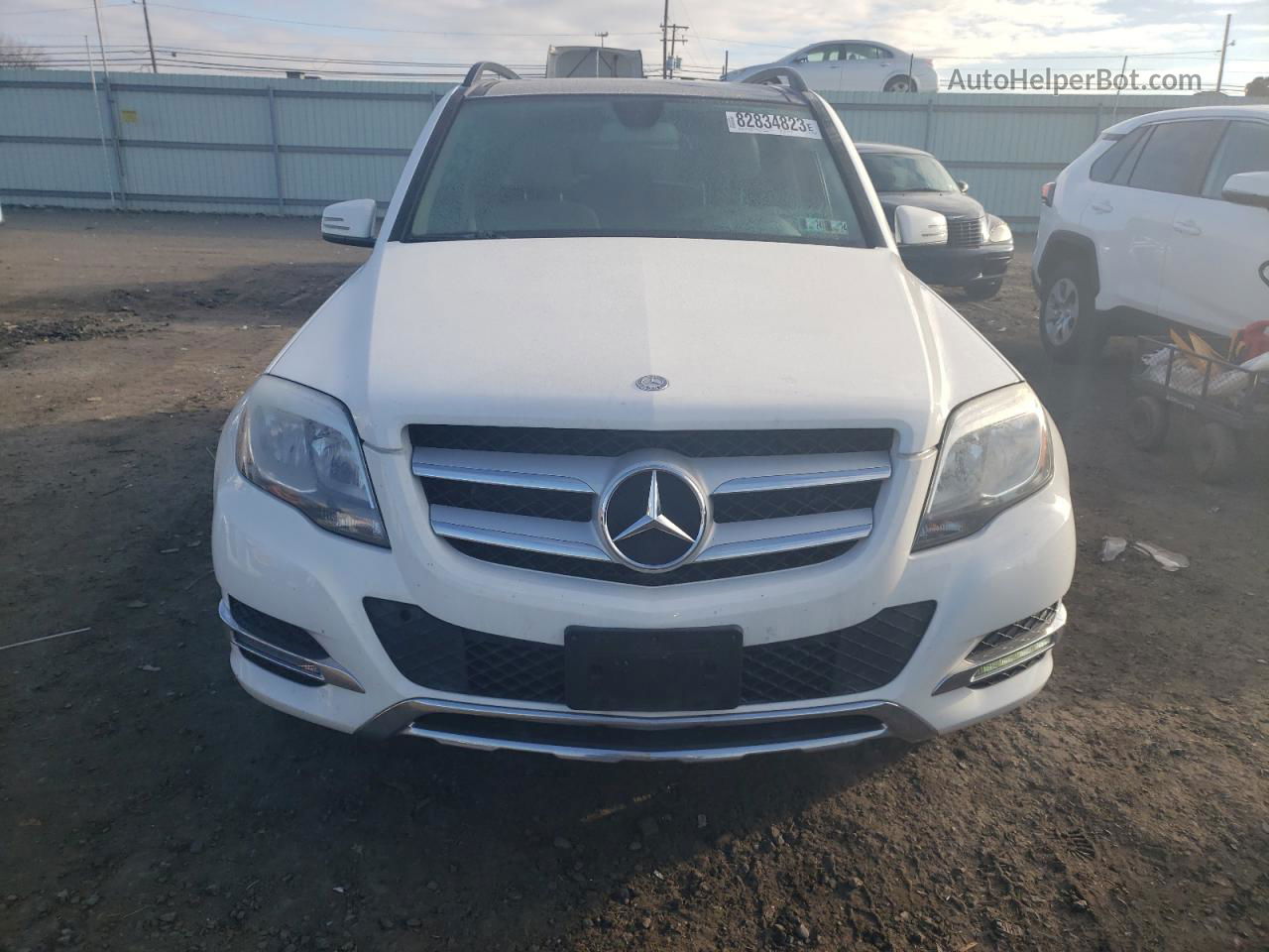 2013 Mercedes-benz Glk 350 4matic White vin: WDCGG8JB9DG038813