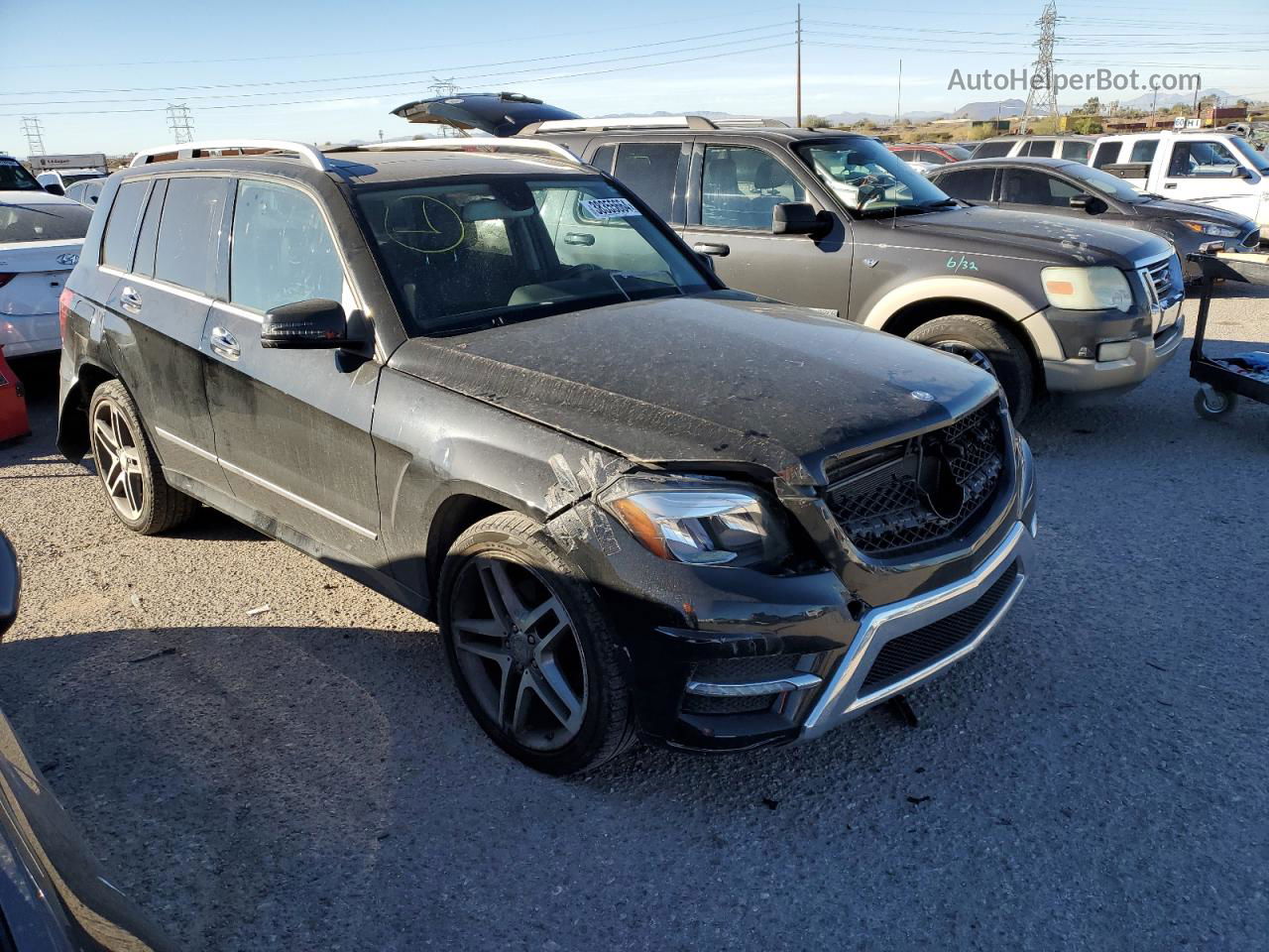 2013 Mercedes-benz Glk 350 4matic Black vin: WDCGG8JB9DG042733