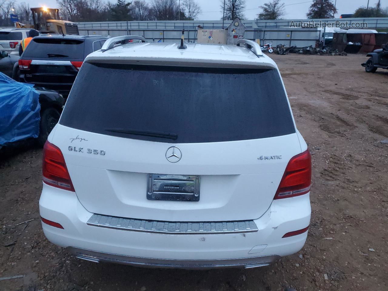 2013 Mercedes-benz Glk 350 4matic White vin: WDCGG8JB9DG046068