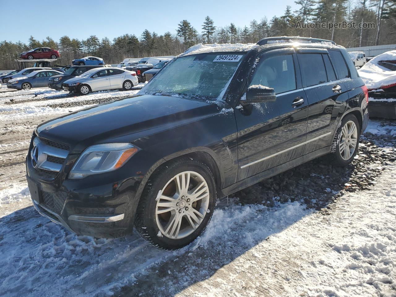 2013 Mercedes-benz Glk 350 4matic Black vin: WDCGG8JB9DG111811