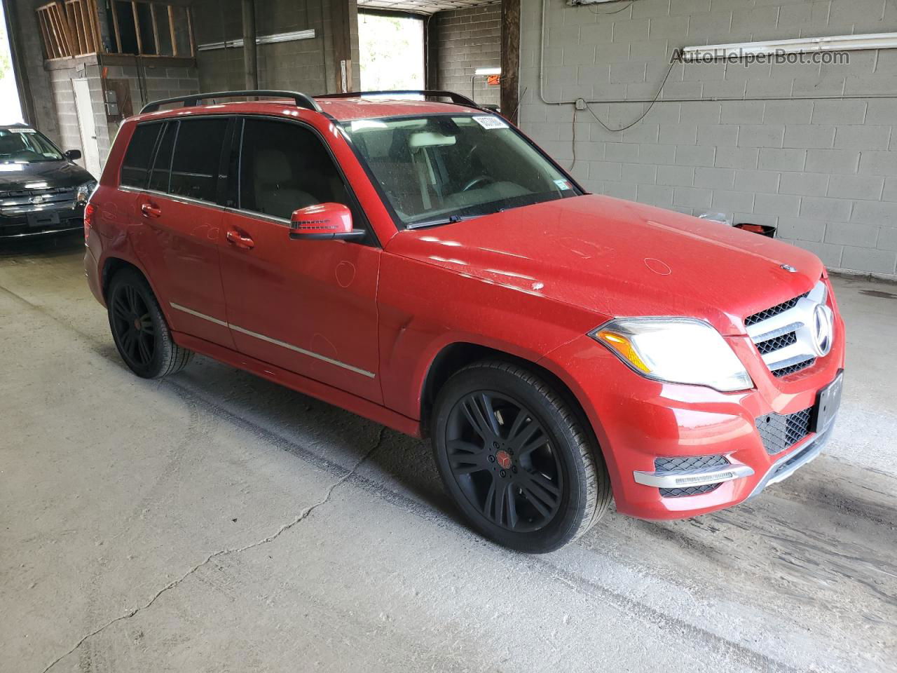 2013 Mercedes-benz Glk 350 4matic Red vin: WDCGG8JB9DG124655