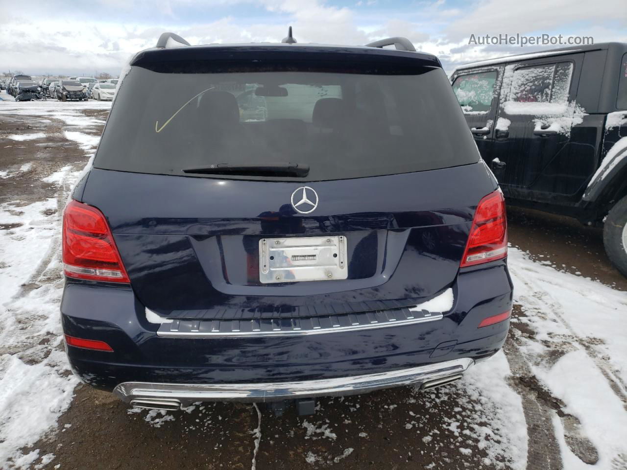 2013 Mercedes-benz Glk 350 4matic Blue vin: WDCGG8JB9DG133064