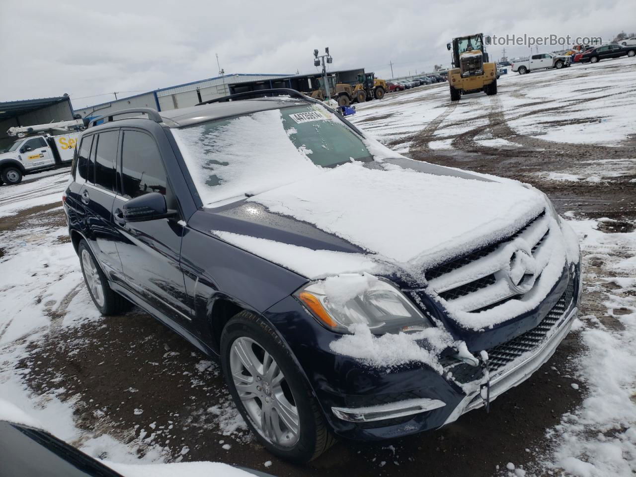 2013 Mercedes-benz Glk 350 4matic Blue vin: WDCGG8JB9DG133064