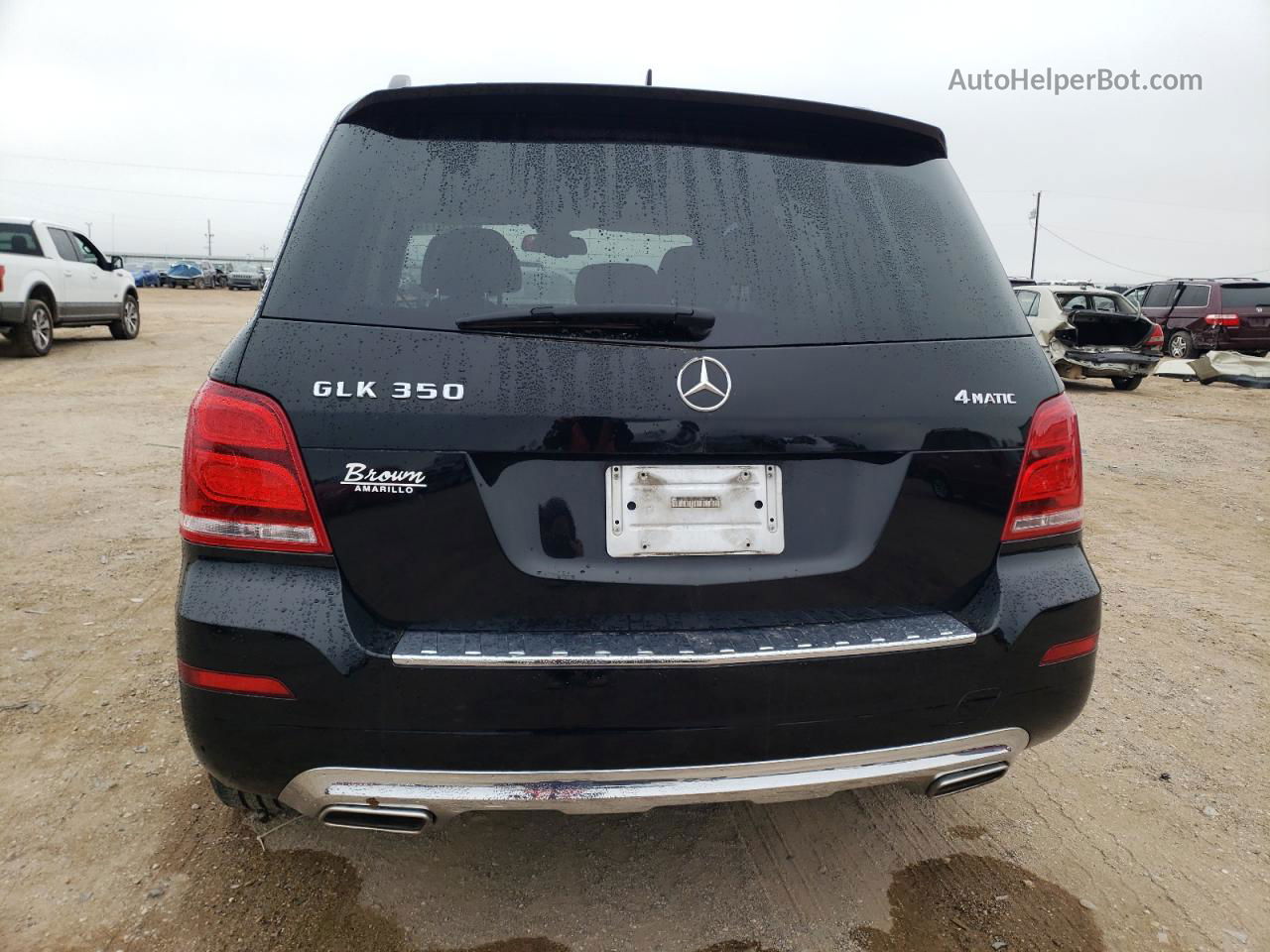 2013 Mercedes-benz Glk 350 4matic Black vin: WDCGG8JB9DG133534