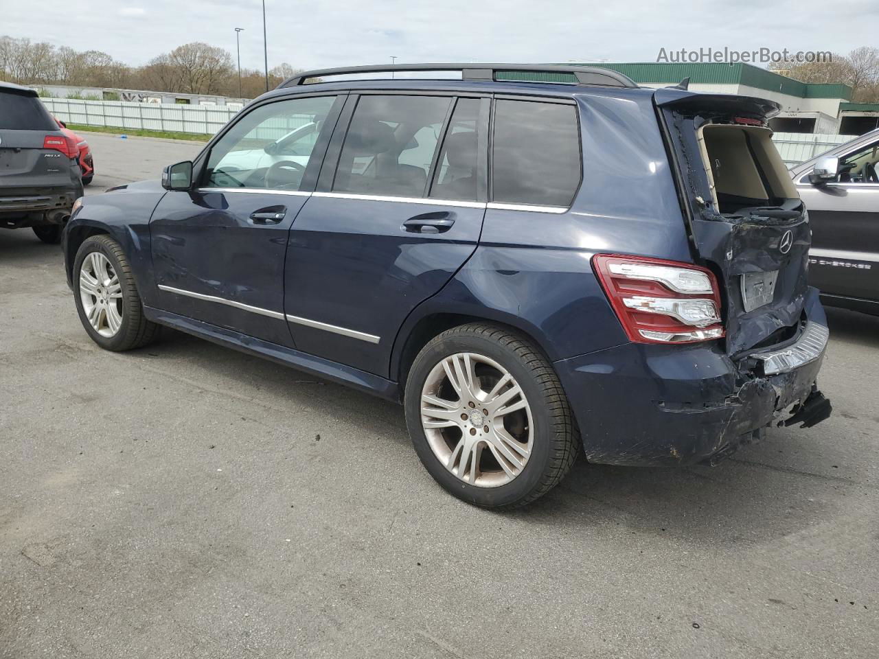 2013 Mercedes-benz Glk 350 4matic Blue vin: WDCGG8JBXDF954020