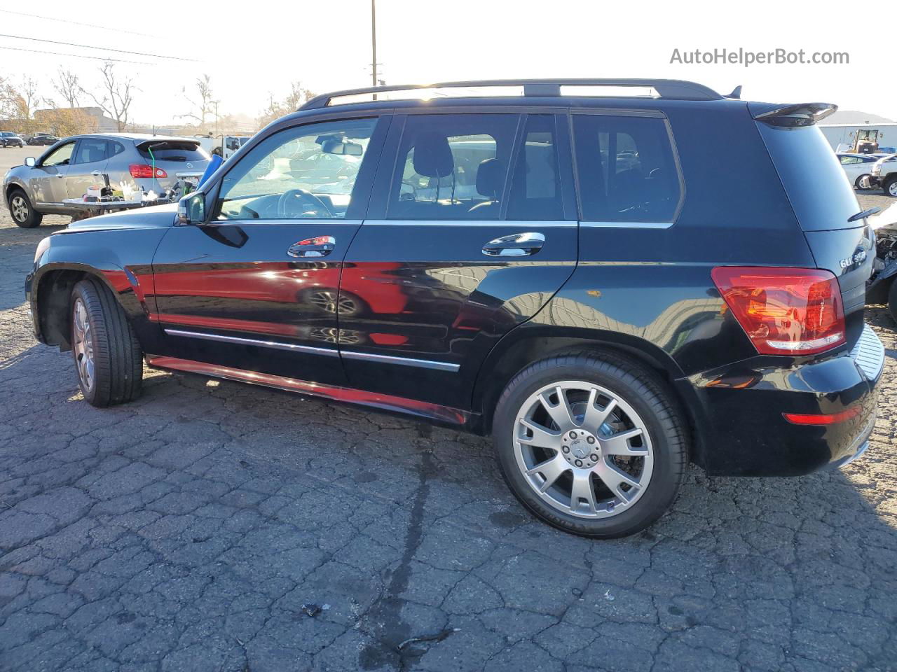 2013 Mercedes-benz Glk 350 4matic Black vin: WDCGG8JBXDF962361