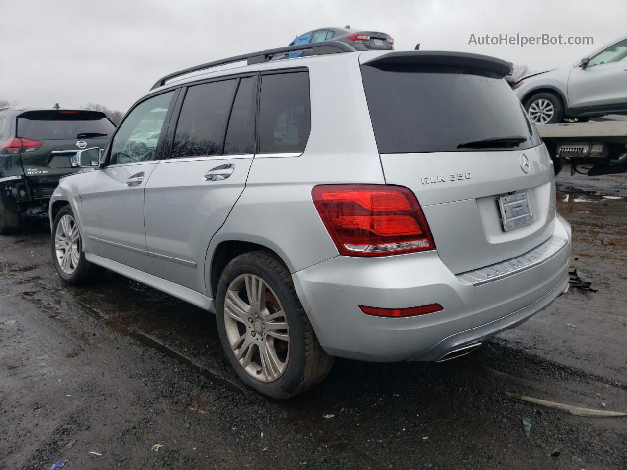 2013 Mercedes-benz Glk 350 4matic Silver vin: WDCGG8JBXDF986949