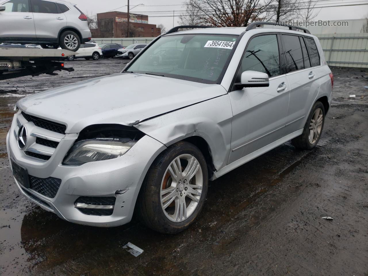 2013 Mercedes-benz Glk 350 4matic Silver vin: WDCGG8JBXDF986949