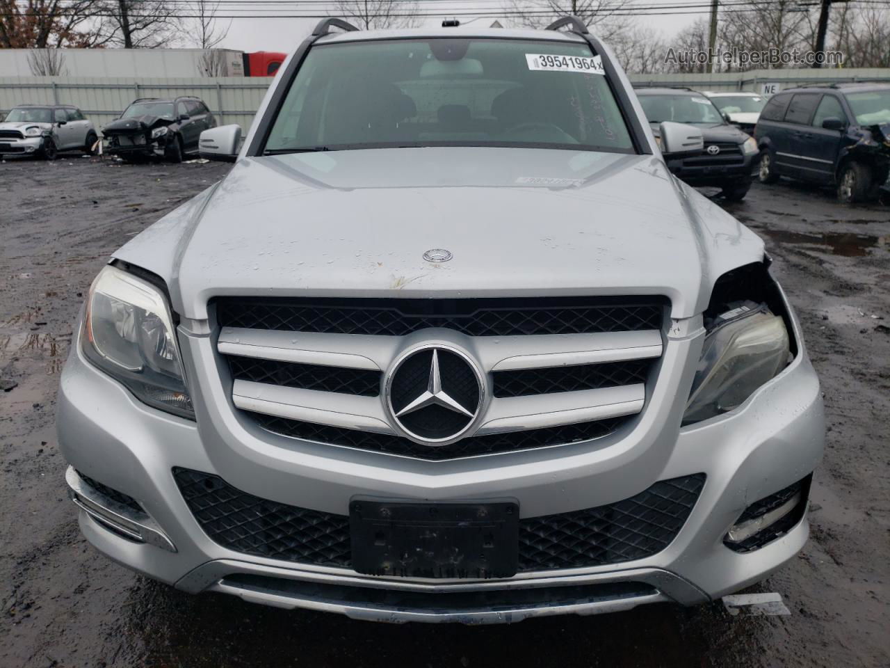 2013 Mercedes-benz Glk 350 4matic Silver vin: WDCGG8JBXDF986949