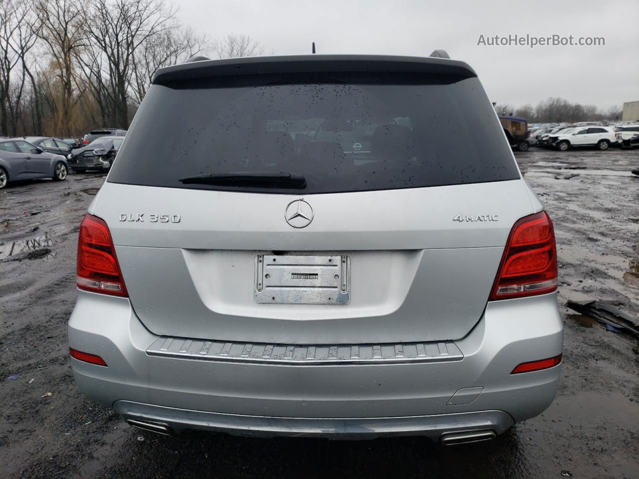 2013 Mercedes-benz Glk 350 4matic Серебряный vin: WDCGG8JBXDF986949