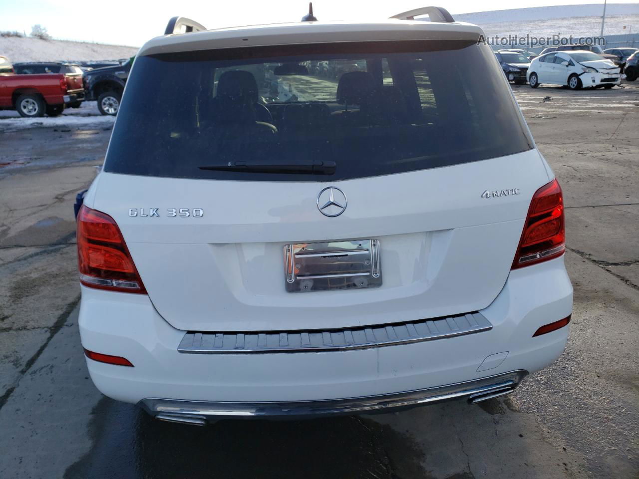 2013 Mercedes-benz Glk 350 4matic Белый vin: WDCGG8JBXDF996946