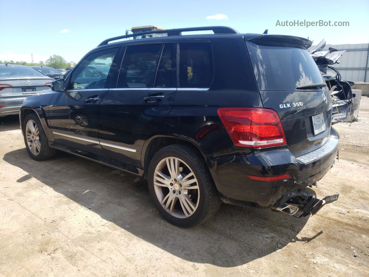 2013 Mercedes-benz Glk 350 4matic Black vin: WDCGG8JBXDG021339