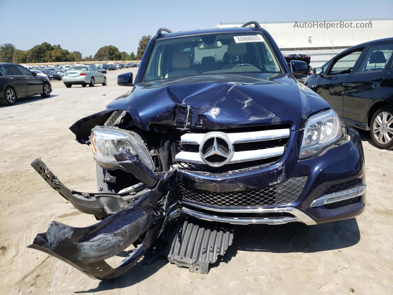 2013 Mercedes-benz Glk 350 4matic Синий vin: WDCGG8JBXDG024791