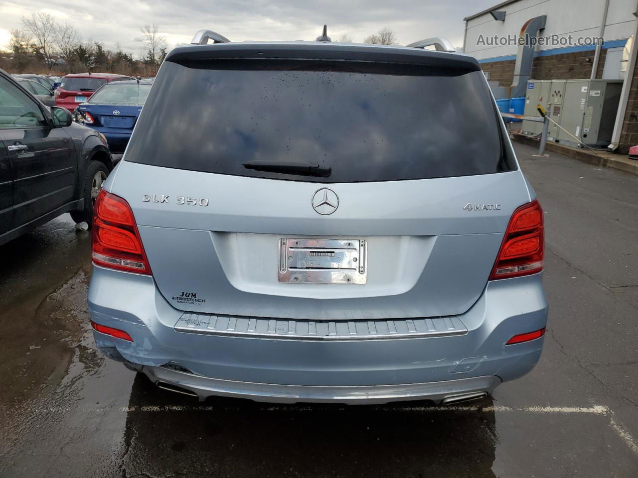 2013 Mercedes-benz Glk 350 4matic Turquoise vin: WDCGG8JBXDG031689