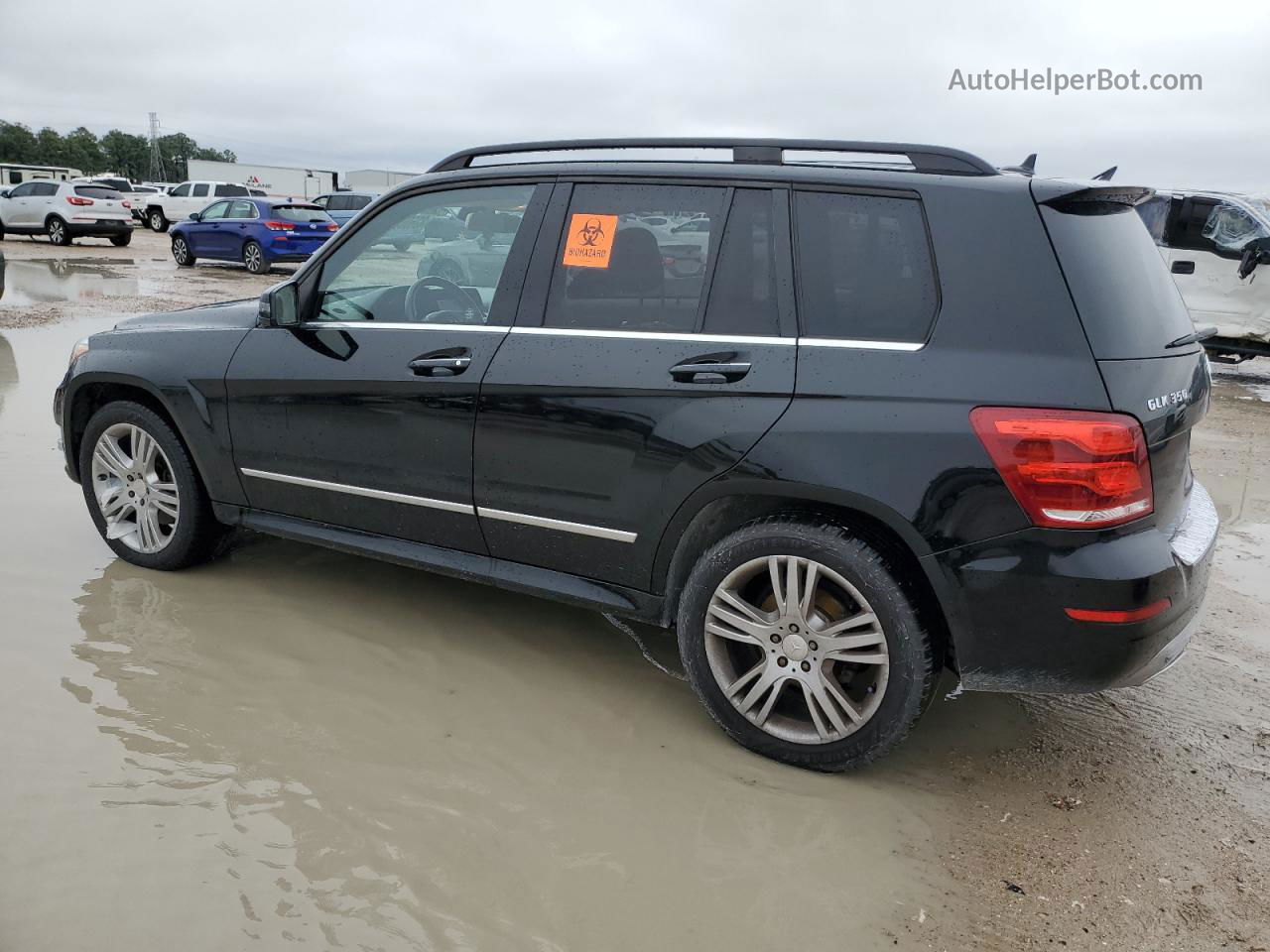 2013 Mercedes-benz Glk 350 4matic Black vin: WDCGG8JBXDG033880