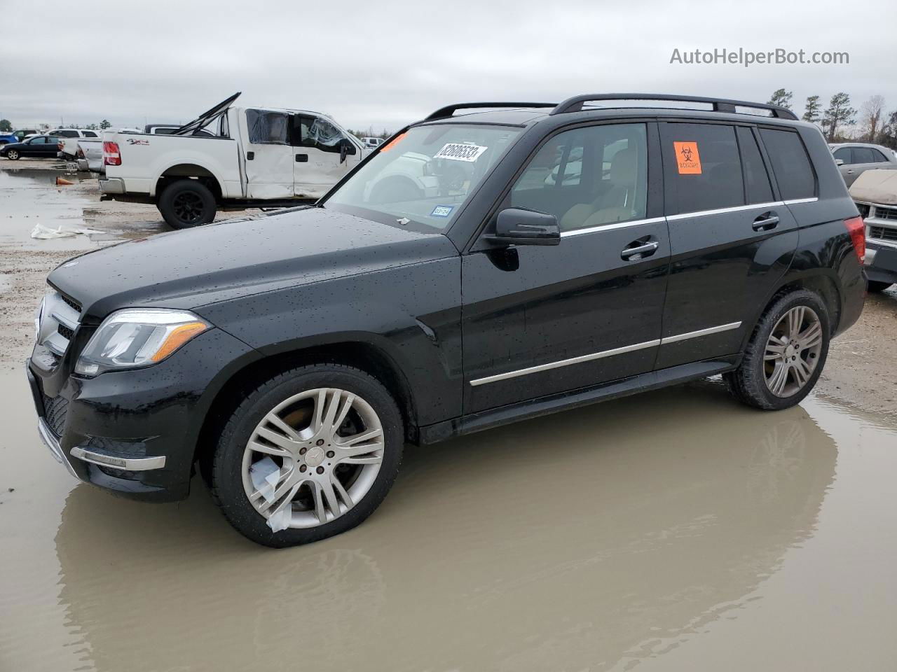 2013 Mercedes-benz Glk 350 4matic Black vin: WDCGG8JBXDG033880