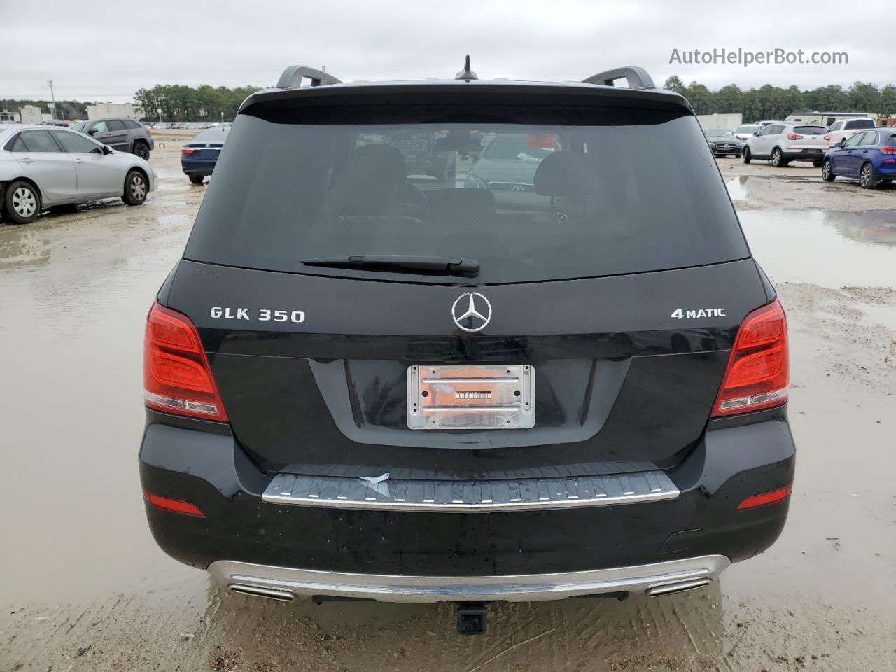 2013 Mercedes-benz Glk 350 4matic Black vin: WDCGG8JBXDG033880