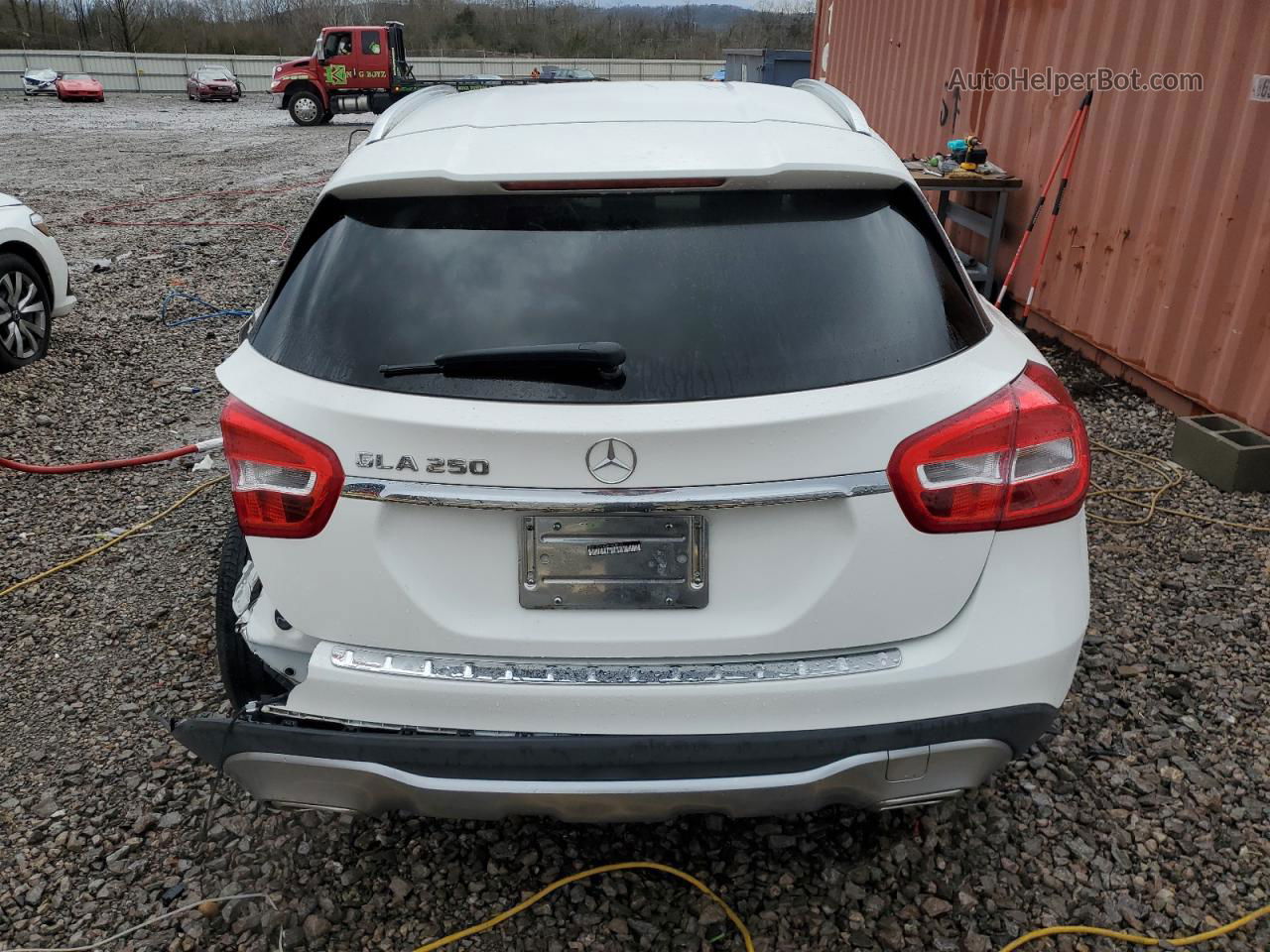 2019 Mercedes-benz Gla 250 White vin: WDCTG4EB0KU014514