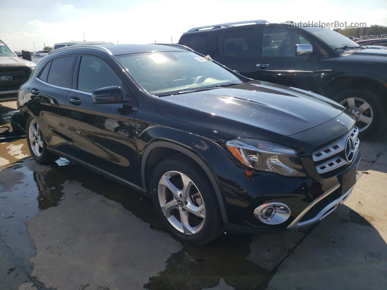 2019 Mercedes-benz Gla 250 Black vin: WDCTG4EB1KJ574849