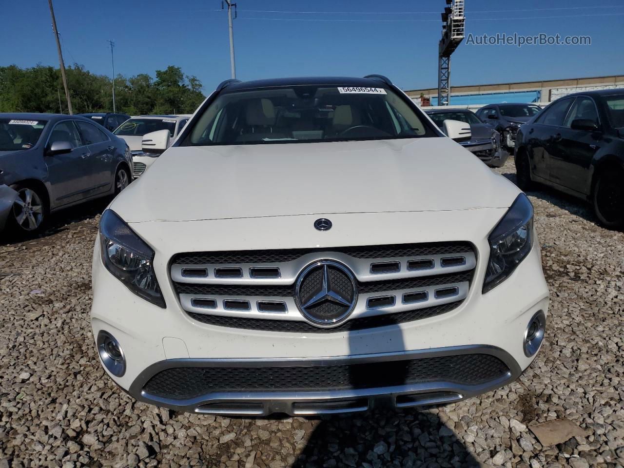 2019 Mercedes-benz Gla 250 White vin: WDCTG4EB1KU007507