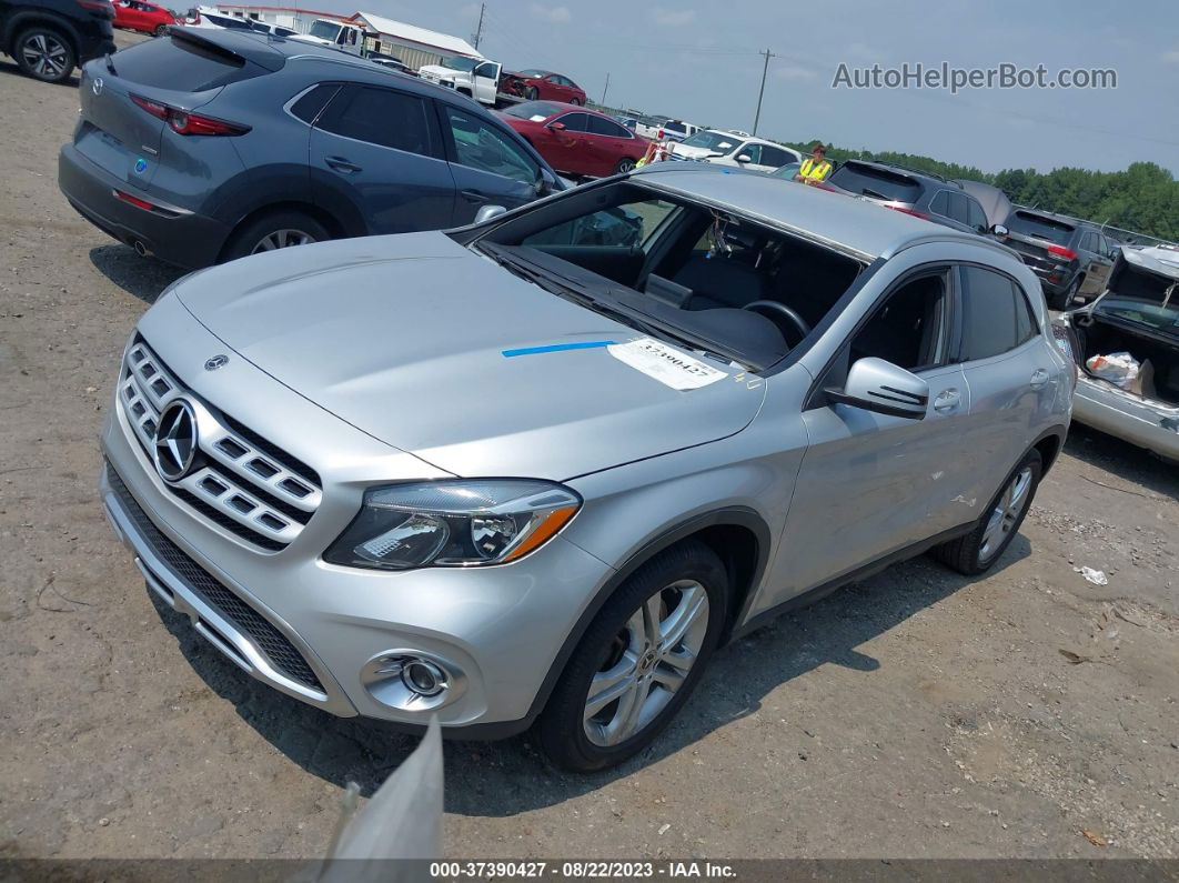 2019 Mercedes-benz Gla Gla 250 Silver vin: WDCTG4EB2KU009931