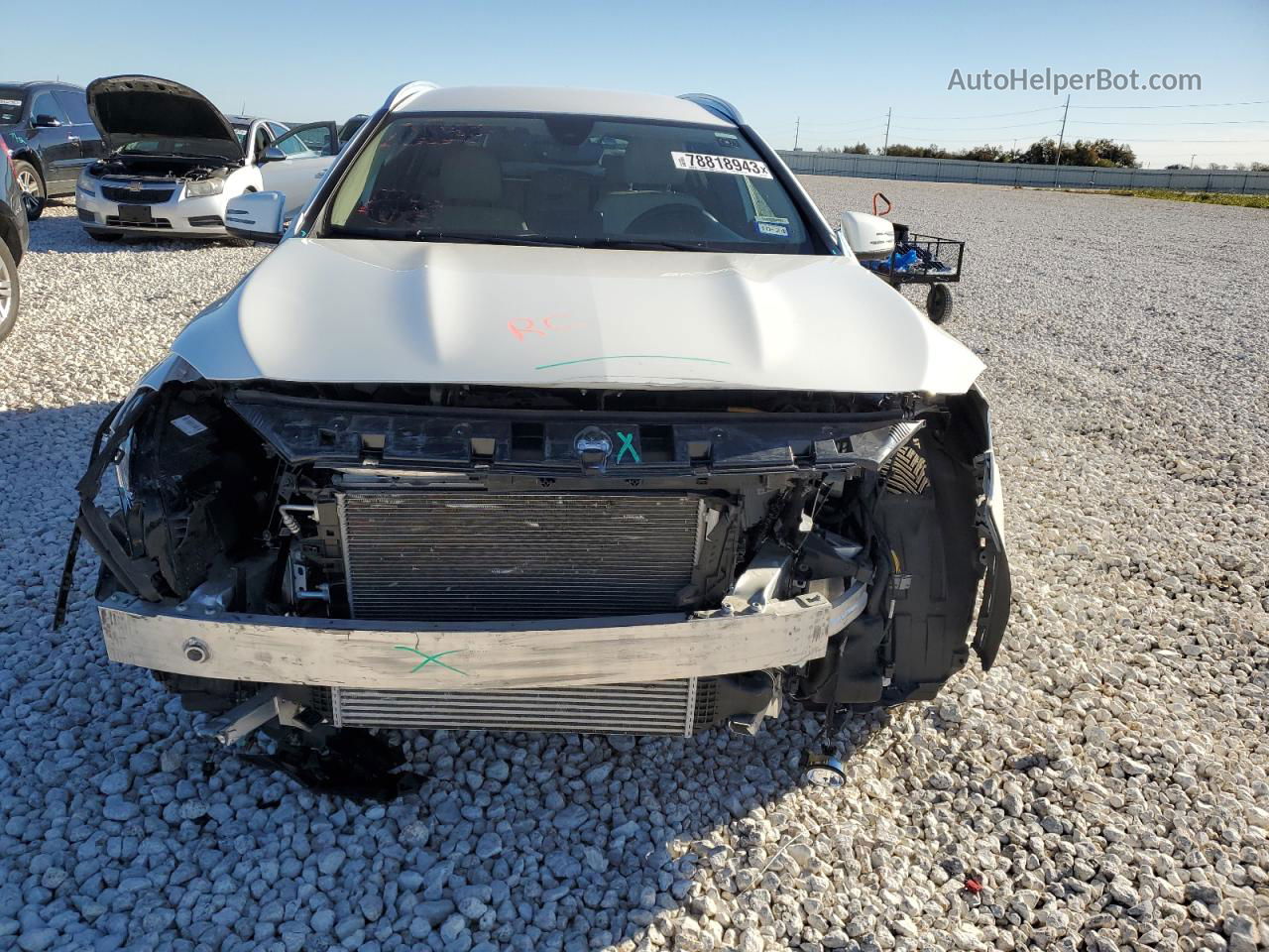 2019 Mercedes-benz Gla 250 White vin: WDCTG4EB2KU010352