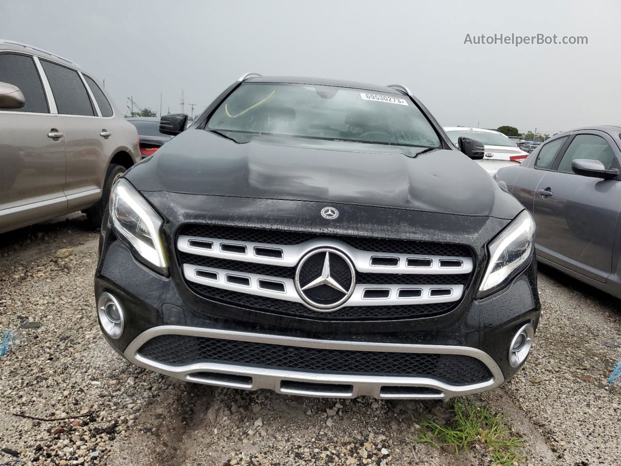 2019 Mercedes-benz Gla 250 Черный vin: WDCTG4EB2KU013686