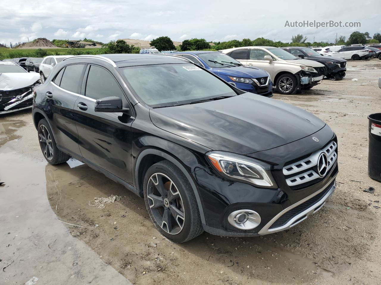 2019 Mercedes-benz Gla 250 Black vin: WDCTG4EB2KU013686