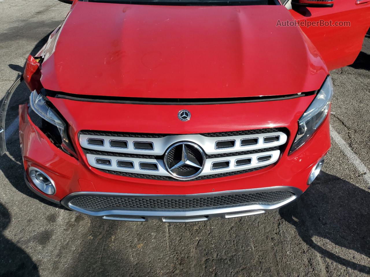 2019 Mercedes-benz Gla 250 Red vin: WDCTG4EB2KU017589