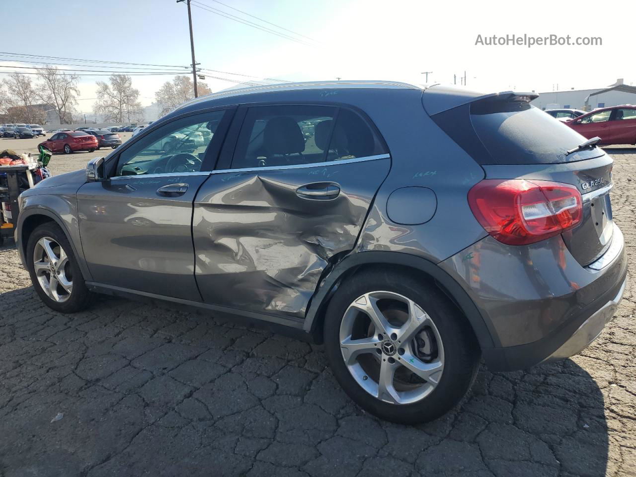 2019 Mercedes-benz Gla 250 Gray vin: WDCTG4EB3KJ550536