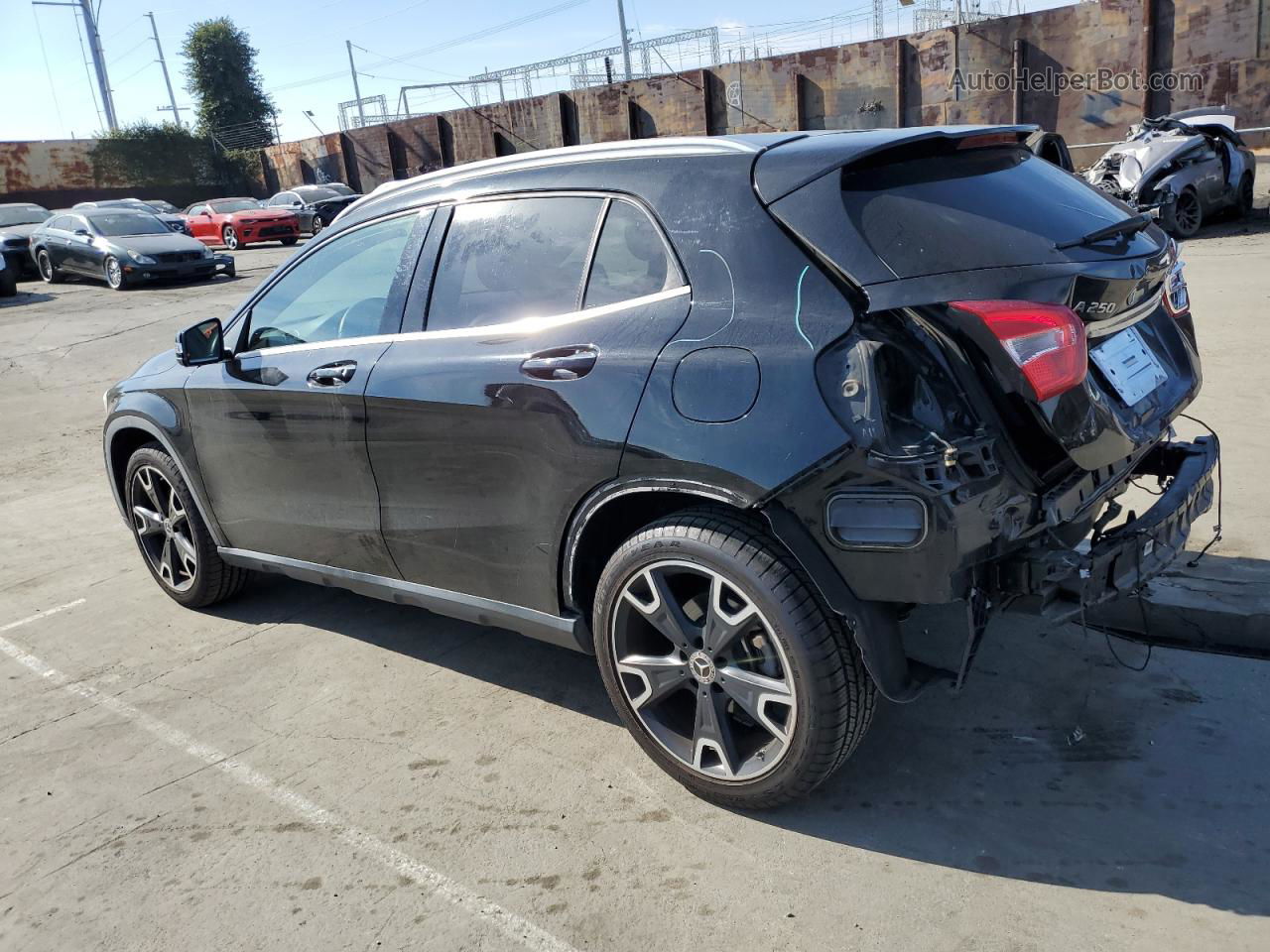 2019 Mercedes-benz Gla 250 Black vin: WDCTG4EB3KU001482