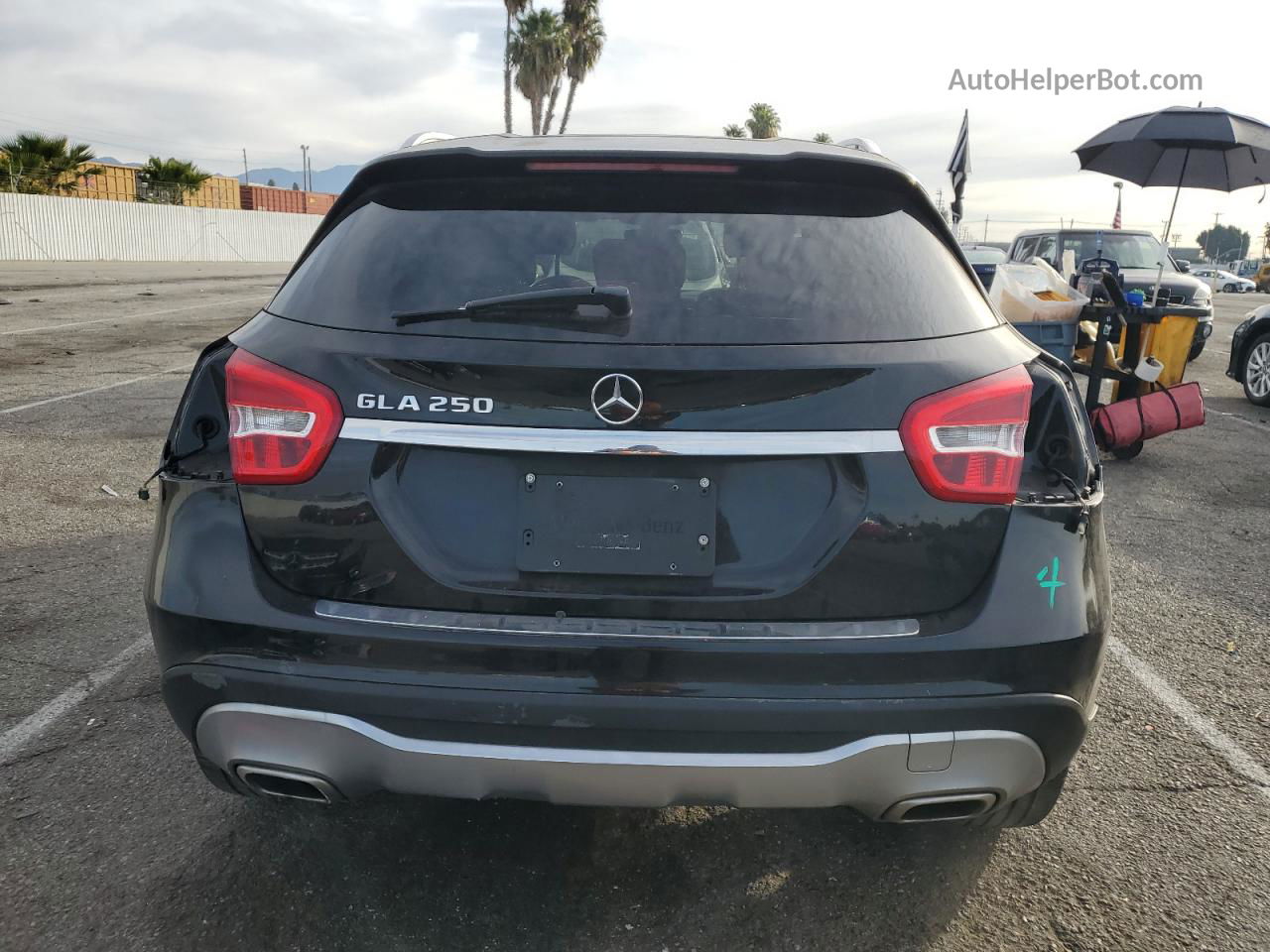 2019 Mercedes-benz Gla 250 Black vin: WDCTG4EB3KU006455