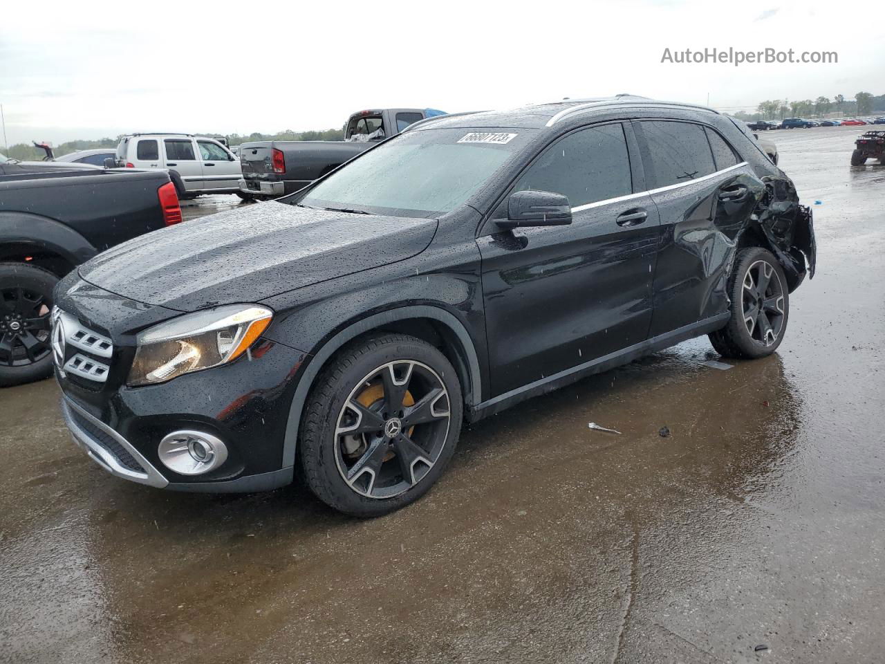 2019 Mercedes-benz Gla 250 Black vin: WDCTG4EB3KU008416