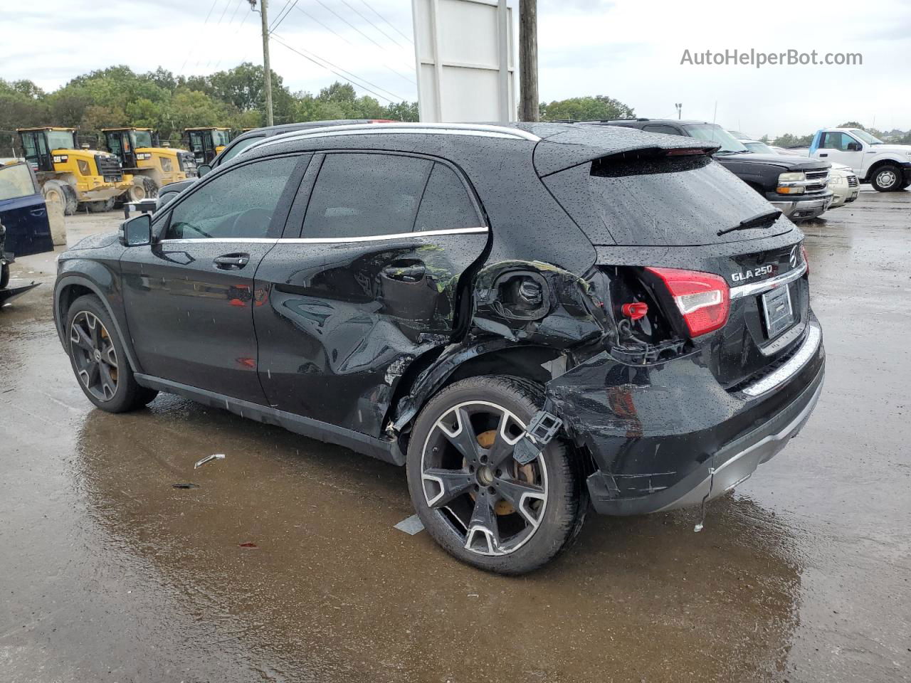 2019 Mercedes-benz Gla 250 Black vin: WDCTG4EB3KU008416