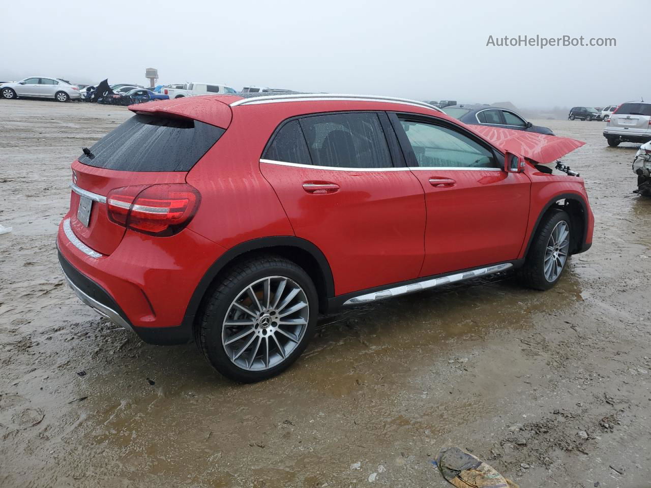 2019 Mercedes-benz Gla 250 Red vin: WDCTG4EB3KU013048