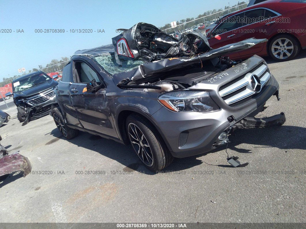 2016 Mercedes-benz Gla Gla 250 Gray vin: WDCTG4EB4GJ223778