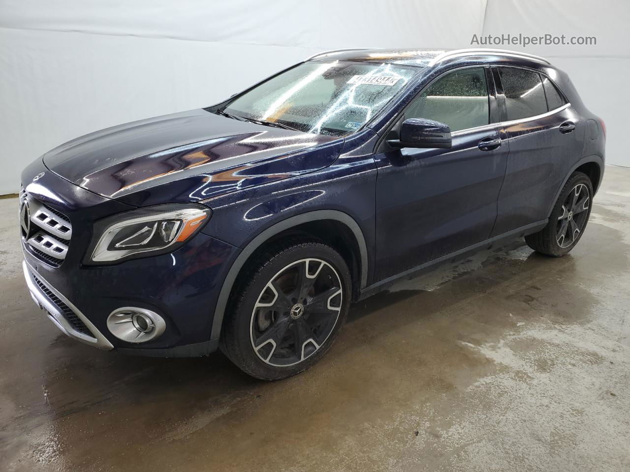 2019 Mercedes-benz Gla 250 Blue vin: WDCTG4EB4KJ553980