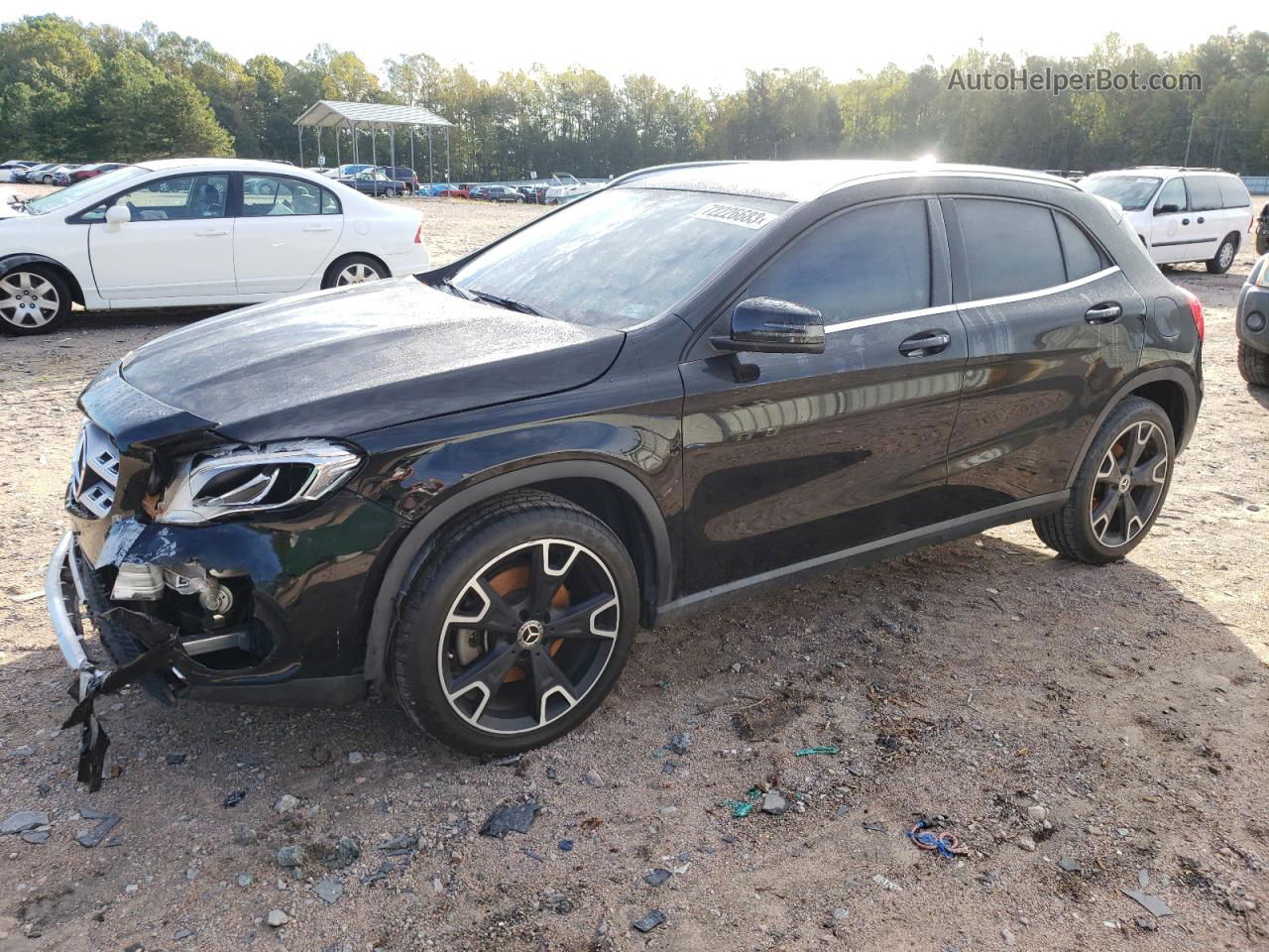 2019 Mercedes-benz Gla 250 Black vin: WDCTG4EB4KJ569628