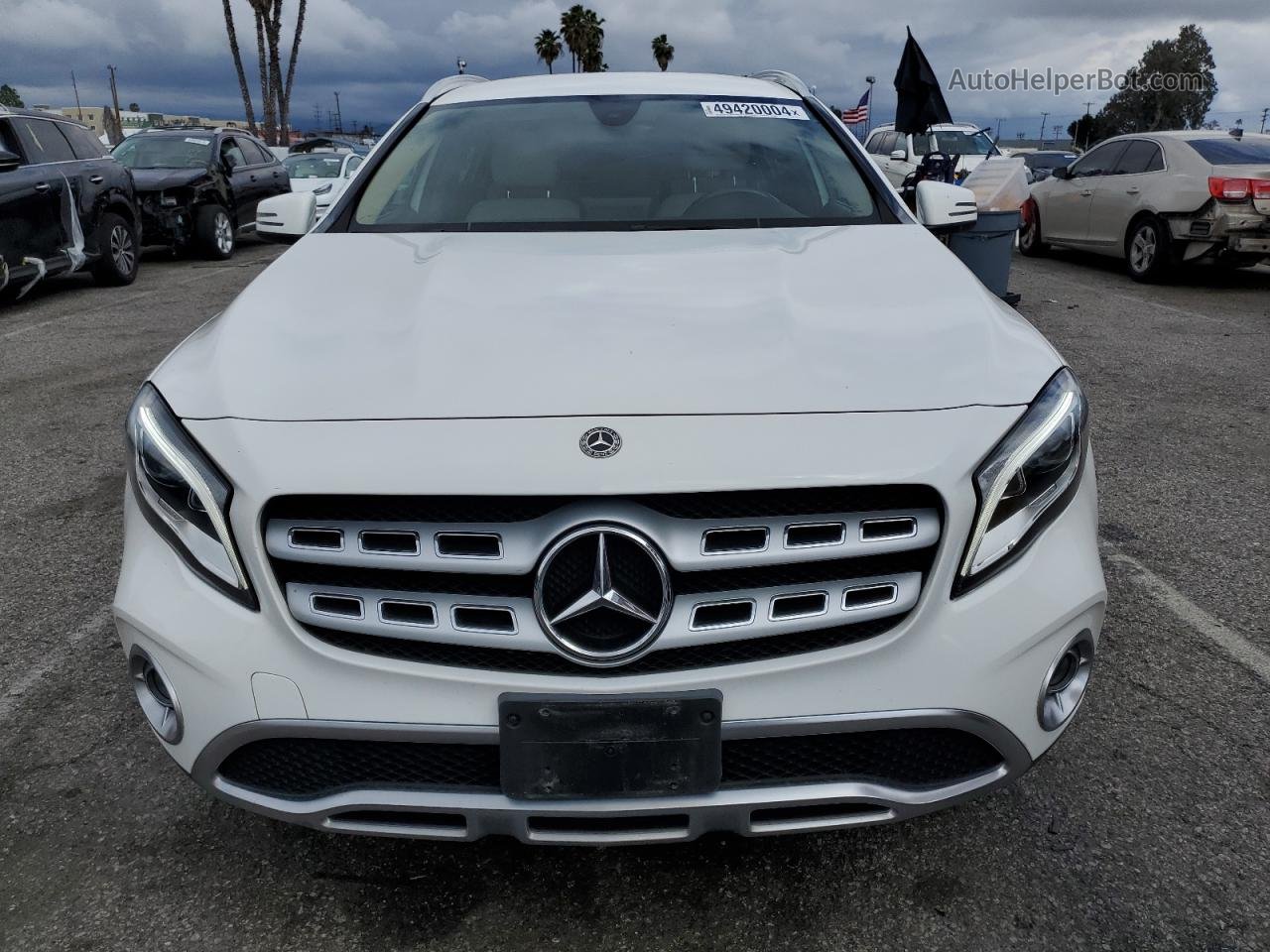 2019 Mercedes-benz Gla 250 White vin: WDCTG4EB4KU003547