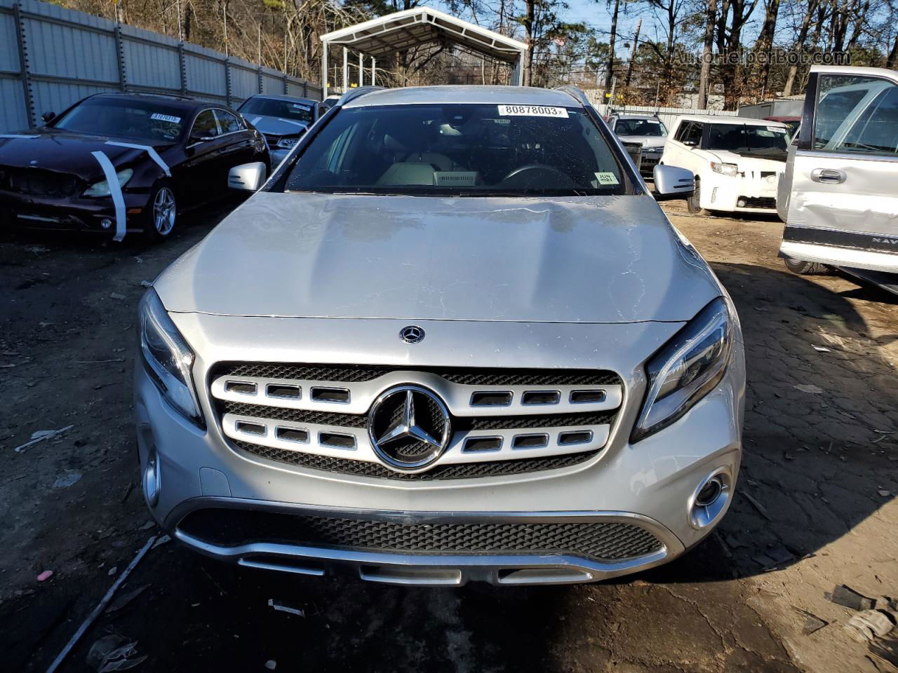 2019 Mercedes-benz Gla 250 Silver vin: WDCTG4EB4KU003855