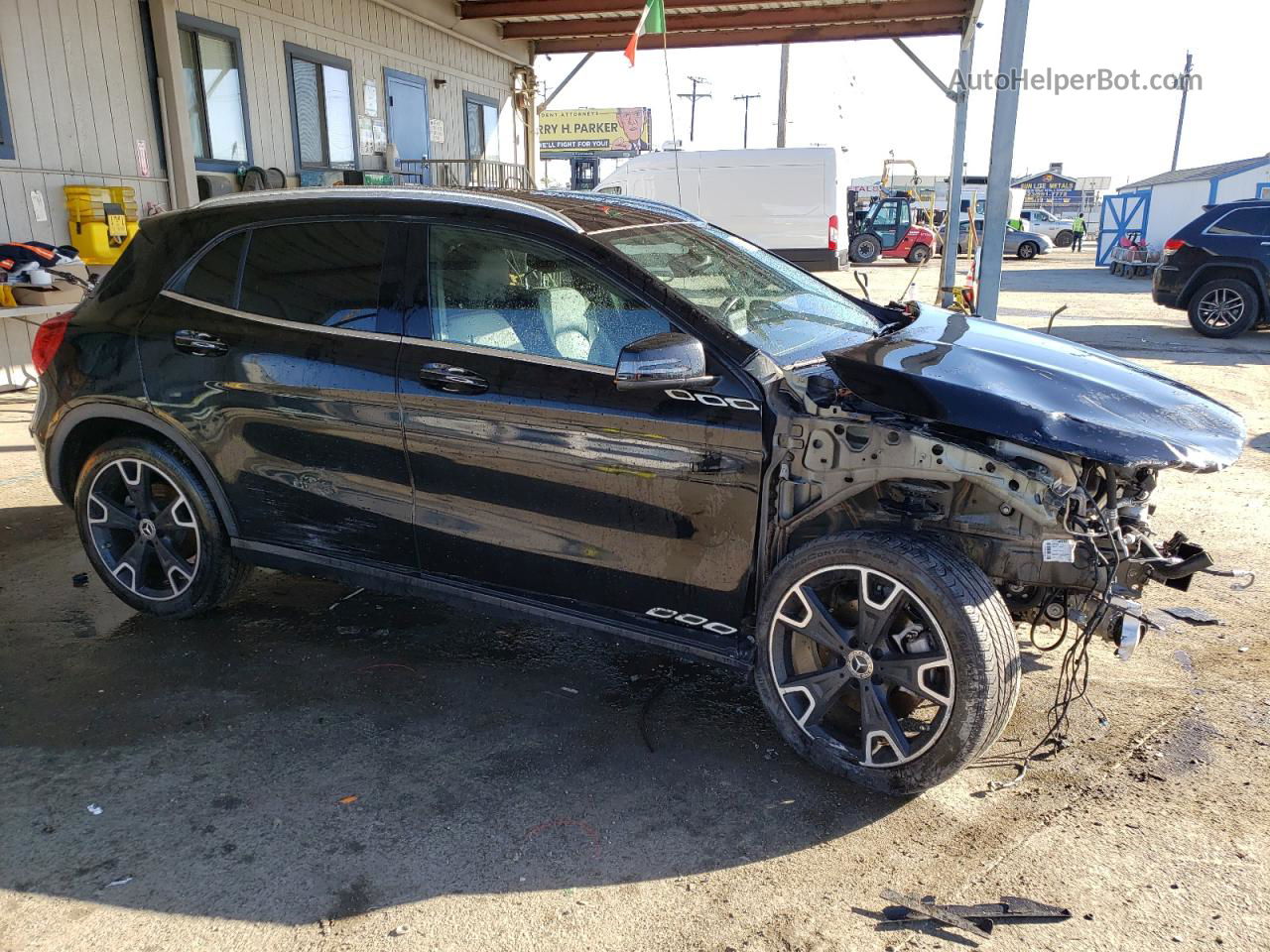 2019 Mercedes-benz Gla 250 Black vin: WDCTG4EB4KU011485