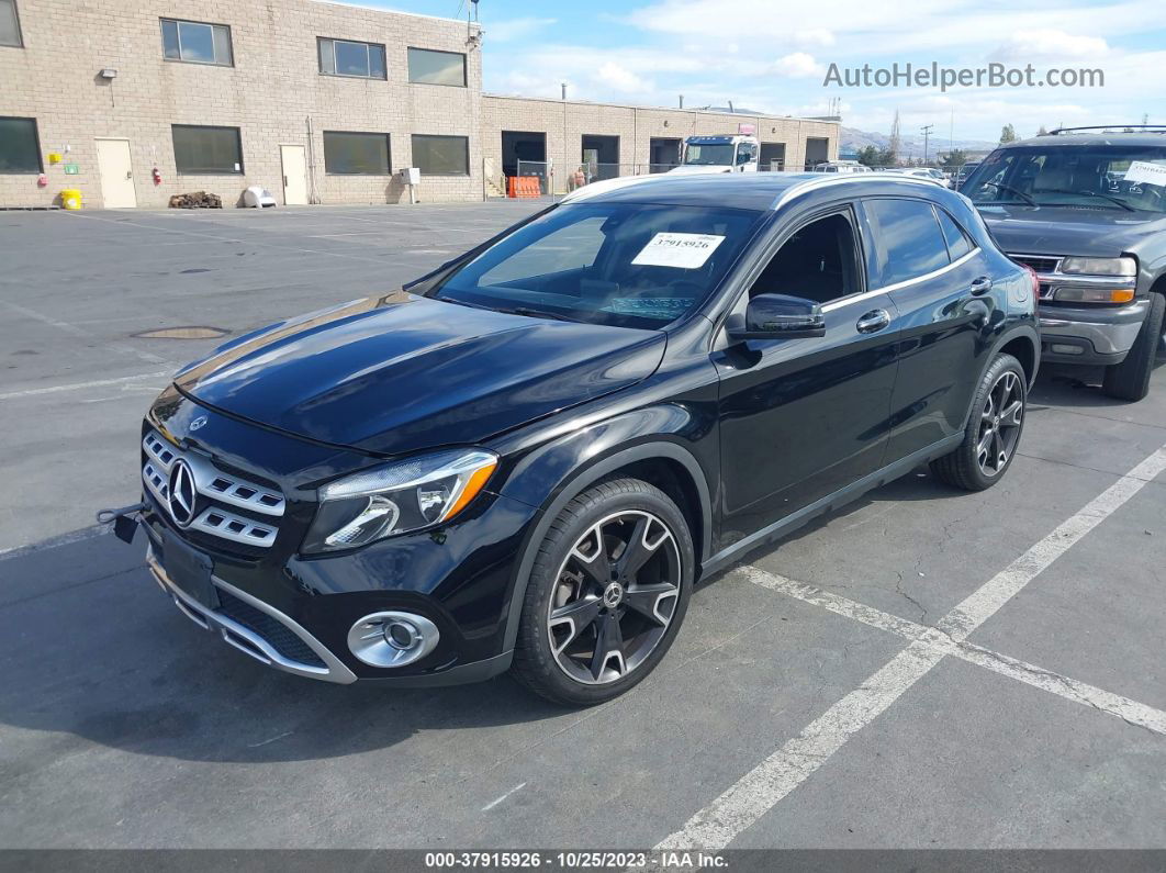 2019 Mercedes-benz Gla   Черный vin: WDCTG4EB4KU013379