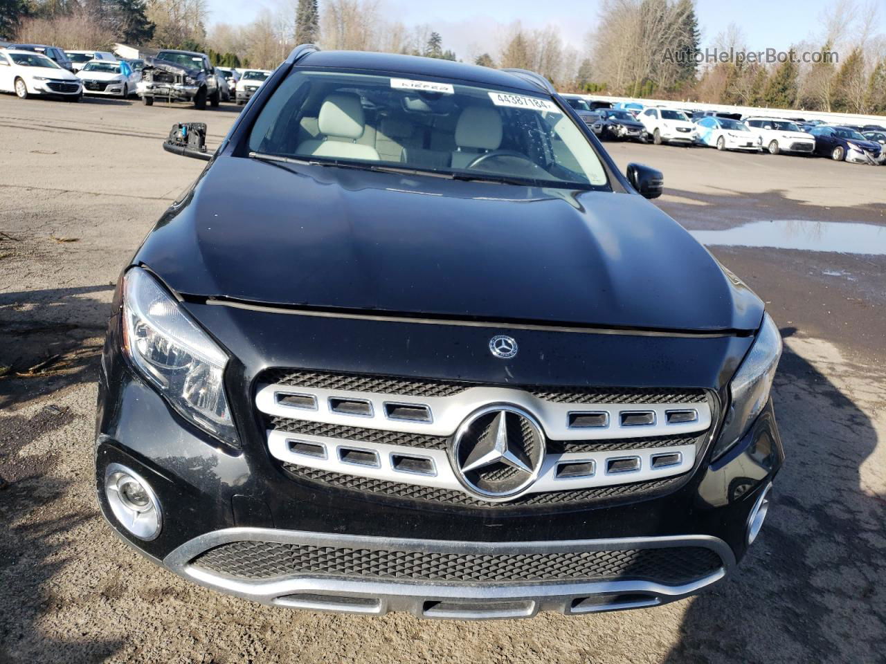 2019 Mercedes-benz Gla 250 Black vin: WDCTG4EB5KJ550084