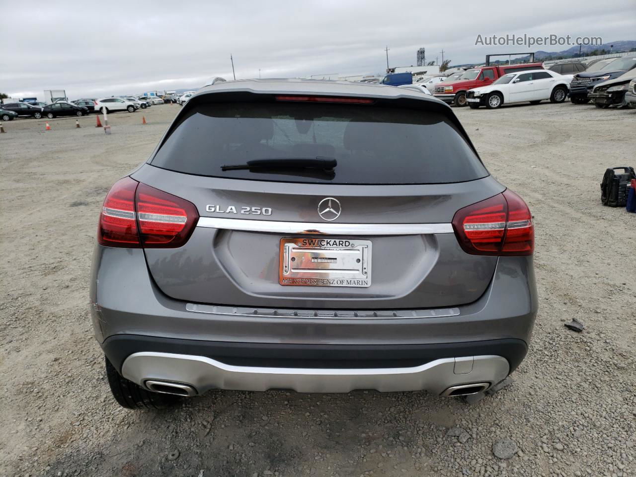 2019 Mercedes-benz Gla 250 Gray vin: WDCTG4EB5KJ630372